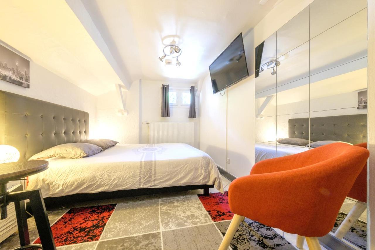 Studio Atypique Et Cosy, Classe "Gite De France" 5Min Centre, 15Min Gare, Lit Queen Size "Climatisation, Netflix Et Wifi, Parking, Lave Vaisselle, Boite A Cles Pour Arrivee Tardive - Gites La Tarine Альбервіль Екстер'єр фото